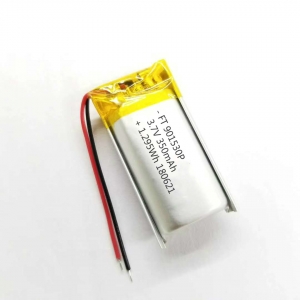 工場価格3.7ボルト350 mahポリマー電池901530 p最高リチウムイオン電池901530充電式リチウムポリマーバッテリー電池