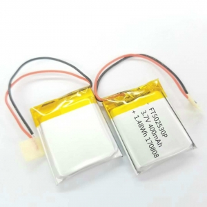 ft502530p 3.7 v 400 mah充電式リチウムポリマーバッテリーヘッドセット、mp 3、デジタル製品