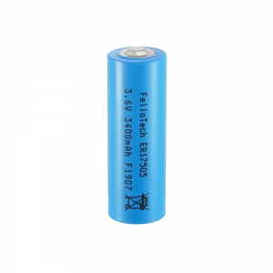 3.6v 3400mahサイズのリチウム一次電池er17505