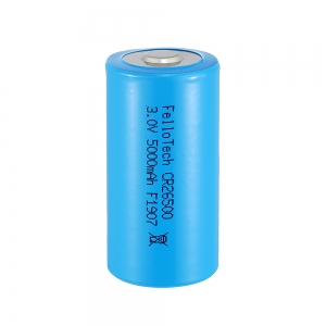 Cサイズlimno2 cr26500sl 3.0ボルト5000 mah一次リチウム電池