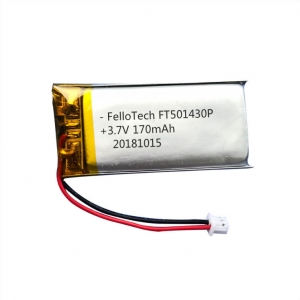 3.7V 170mAhリチウムポリマー電池FT501430P