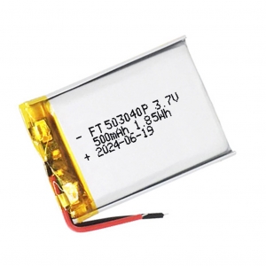 カスタマイズされたリチウムポリマーバッテリーパック充電式リポバッテリー503040