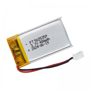 最もよい李イオン電池3.7v 400mah 502535再充電可能なリチウムploymer電池電池