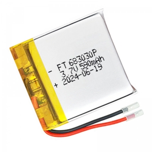 3.7V 590mAh FT683030Pリチウムポリマーバッテリー
