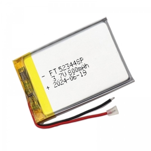 3.7V 800mAh FT523448Pリチウムポリマーバッテリー